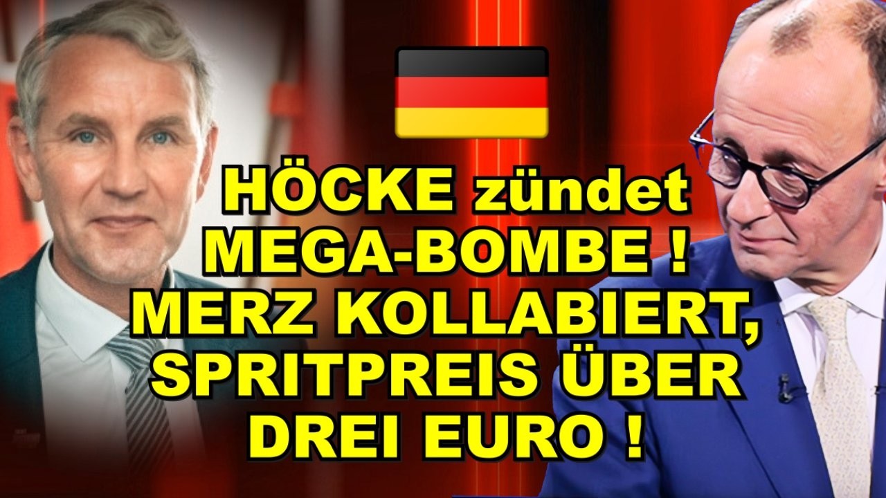 EIL: HÖCKE zündet BOMBE! MERZ KOLLABIERT!