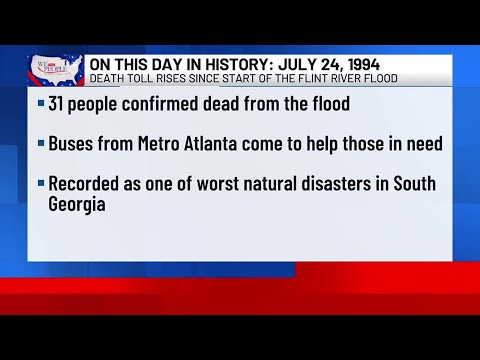 This Day in History: July 24, 1994, Death toll rises following Flood of ‘94