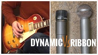Video thumbnail for Dynamic -vs- Ribbon Microphone - Electric Guitar Recording by Johan Segeborn