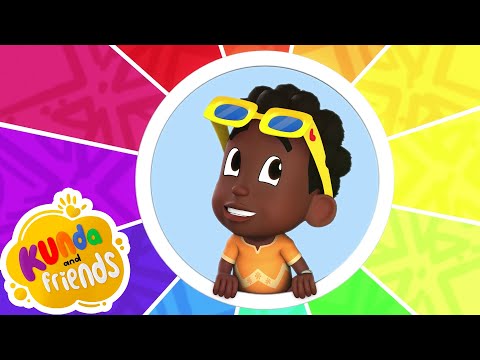 Colour Song | Nursery Rhymes for Kids | Kids Cartoons | Songs for Kids | Kunda & Friends