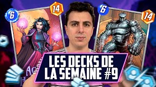LES DECKS DE LA SEMAINE SUR MARVEL SNAP - AGATHA / DESTROYER / CEREBRO