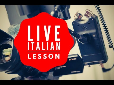 Learn Italian Phrases, Grammar, Comprehension and Culture: 8 Hour LIVE Marathon (ALL LEVELS)