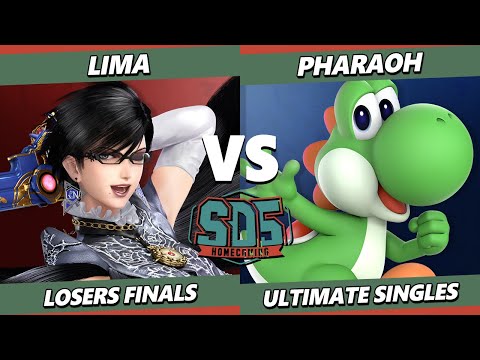 Stick Drift 5 LOSERS FINALS - Lima (Bayonetta) Vs. Pharaoh (Yoshi) Smash Ultimate - SSBU
