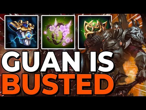 Guan Yu is absolutely BUSTED right now! Even in support?