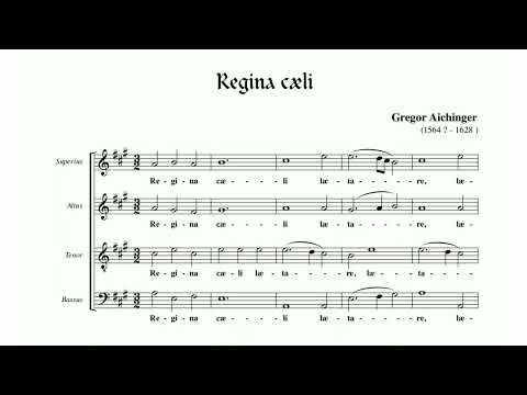 Gregor Aichinger - Regina Caeli (score video)