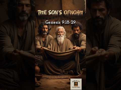 THE SON'S OF NOAH | genesis 9:18-29 | @BOOKOFLIFE-THEHOLYBIBLE