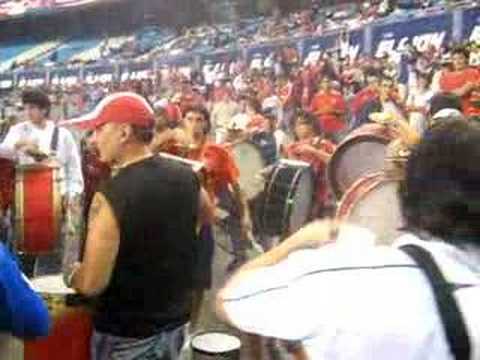 Previa.Rojo-Banfield (Bombos)