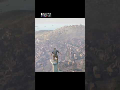 Uncharted 4 A Thief's End game play [ climb to the top of the clocktower ] #fyp  #playstation