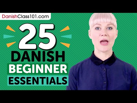 25 Beginner Danish Videos You Must Watch | Learn Danish
