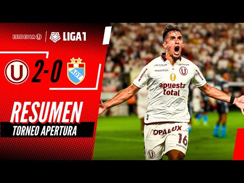 UNIVERSITARIO 2 - 0 ADT I RESUMEN COMPLETO, GOLES Y JUGADAS l TORNEO APERTURA 2026