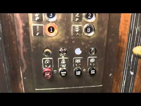 Riding the OTIS "modernized" high rise elevators in Buffalo city hall