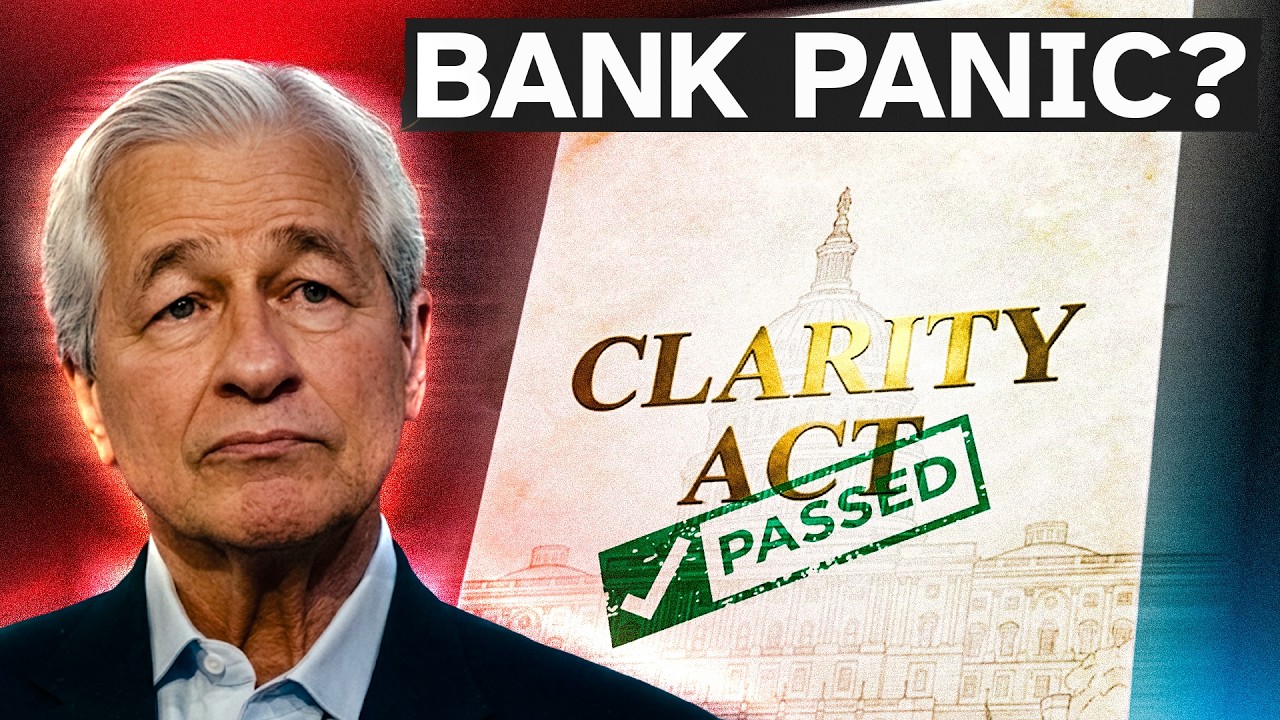 JPMorgan’s Desperate Move Exposed: Clarity Act Fallout