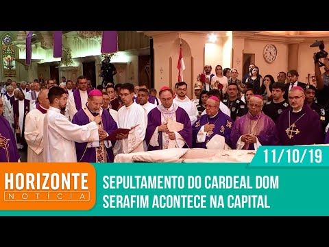 Horizonte News - Cardinal Dom Serafim's burial takes place in the capital