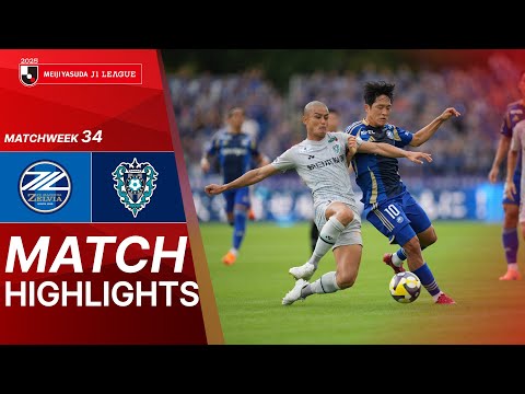  FC Machida Zelvia vs Avispa Fukuoka - Game Highlights | 2025 J1 LEAGUE | MW34 