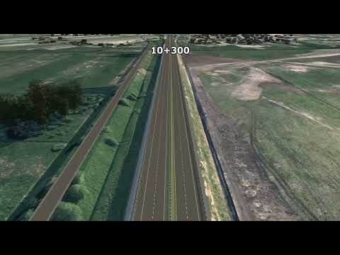 Visualization of S19 (Via Carpatia) Radzyń Podlaski North - Kock North (01/2022)