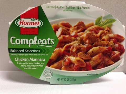 Hormel Compleats: Chicken Marinara Food Review