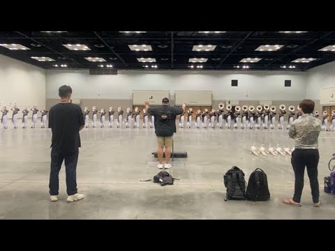 Phantom Regiment Finals 2023 Warm Up (Canon) INDOORS AMAZING