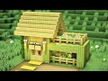 Minecraft: How to build a Small Bamboo House