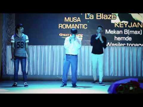 Mekan B MaX & La Blaze & Keyjan & Zamirhan Karamel Konsertden