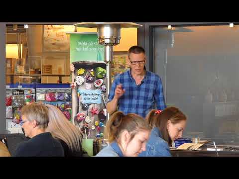 Akvarel workshop på Færøerne i Torshavn d 25 august 2018 med Uffe Boesen