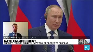 Russia warns of response to Finland NATO entry • FRANCE 24 English