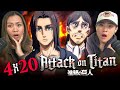 HIDDEN POWER Attack On Titan Season 4 Episode 20 Reaction Review