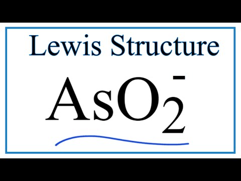 Aso2 Lewis Structure