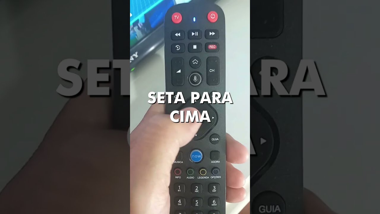 Configurando o controle remoto Claro TV+ para ser usado na TV #Shorts