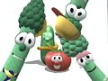 VeggieTales Larry Boy And The Fib From Outer Space Lyrick Studios 1999 VHS Opening