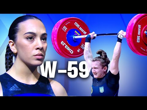 W-59kg European Weightlifting Championships 2023
