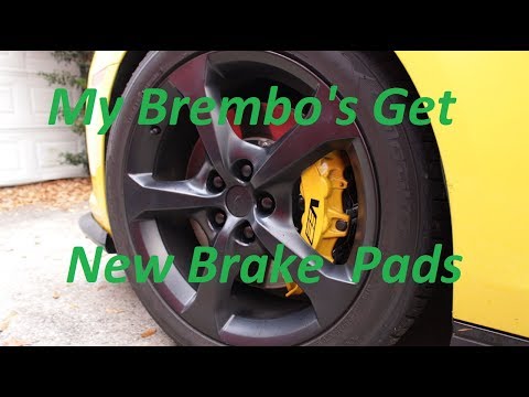 CTS V Brembo Brake Pad Installation