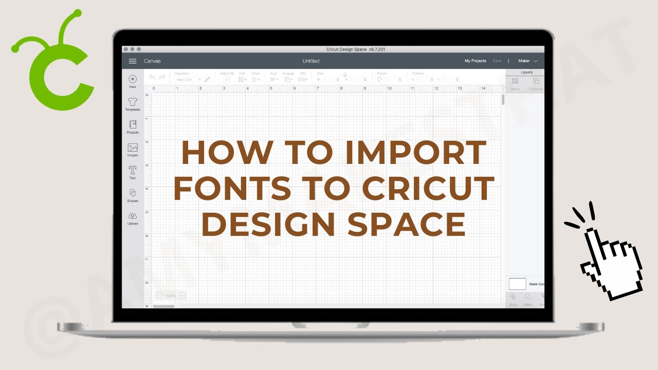HOW TO IMPORT FONTS TO CRICUT DESIGN SPACE | Downloading Fonts to Cricut Design Space