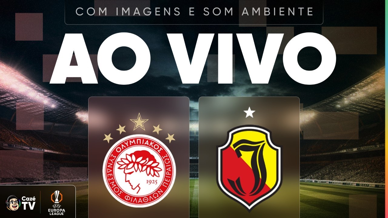 JOGO COMPLETO (SOM AMBIENTE): OLYMPIAKOS X JAGIELLONIA | EUROPA LEAGUE 26/27 | 1ª RODADA
