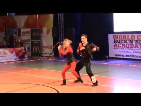 KORKUNOV Kirill, CHETOVA Sofia - Final Foot technique B class - WorldCup R'a'R Kraków 12.04.2014