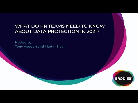 What do HR teams need to know about data protection in 2021?