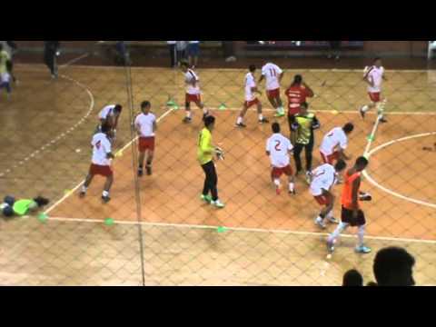 Extracto calentamiento Selección Chilena de Futsal Sordos