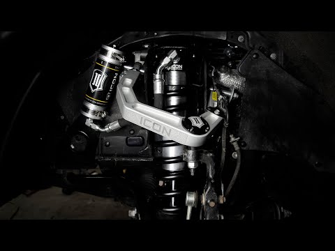 How to Install Front ICON Suspension Stage 8 Kit w/Billet Aluminum UCA's 2019 Toyota Tacoma 3rd Gen