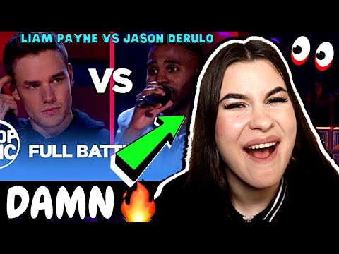 Liam Payne vs Jason Derulo BATTLE *drop the mic* | REACTION