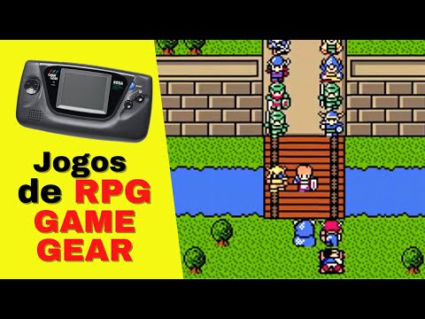 TOP 10 - Jogos de RPG do GAME GEAR