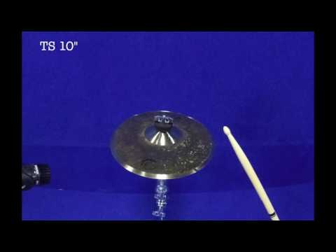 TS series 10"splash for crash ride hihat drum cymbal