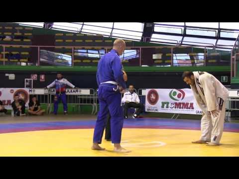 EGC2016  GRAPPLING GI 92KG - IBRAGIMOV (ISR) VS BURDENIUK (UKR)