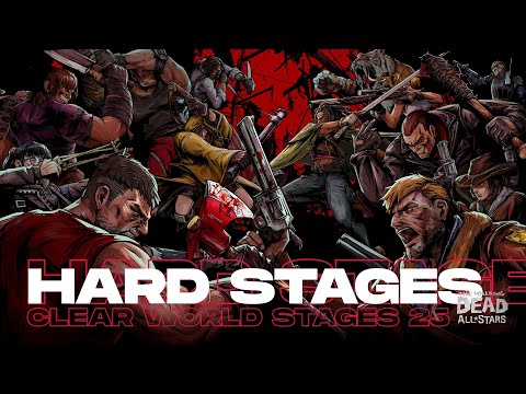 Clear World Stages 25 (25-8, 25-22, 25-40, 25-44, 25-48, 25-56, 25-60) - The Walking Dead: All-Stars