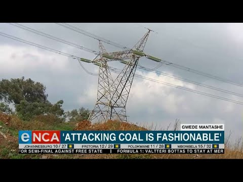 Mantashe Attacking coal is fashionable