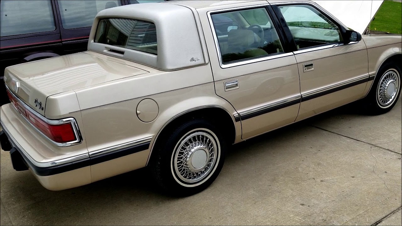 1992 Dodge Dynasty LE Brougham with 23k miles walk-around