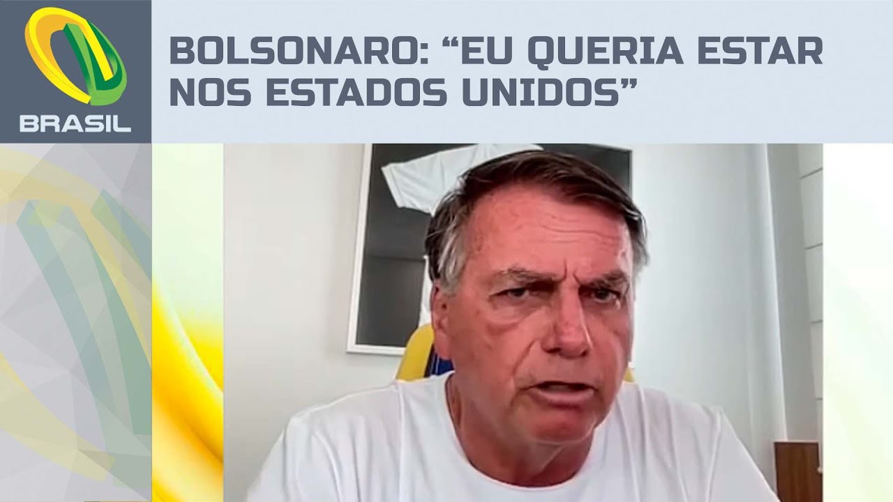 Bolsonaro critica inquérito do golpe e diz que queria estar nos EUA para falar com aliados