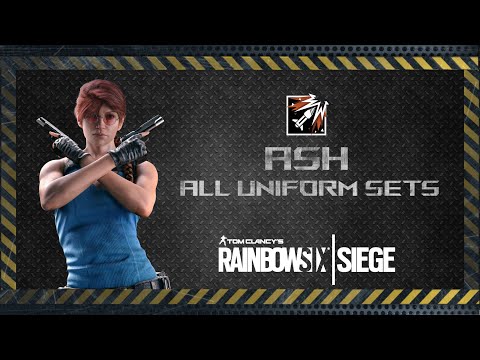 Ash All Uniforms Sets including Elite Uniform - Rainbow Six Siege | R6 News