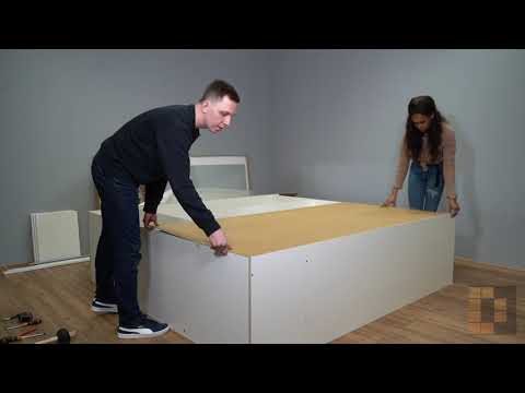 Dako furniture 2 mirrored Sliding door wardrobe assembly video, best quality in affordable prices. - 5