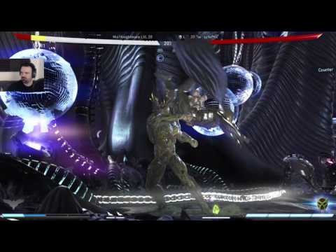 Injustice 2 1st MP gameplay pt25 - Swamp Thing vs. Batman