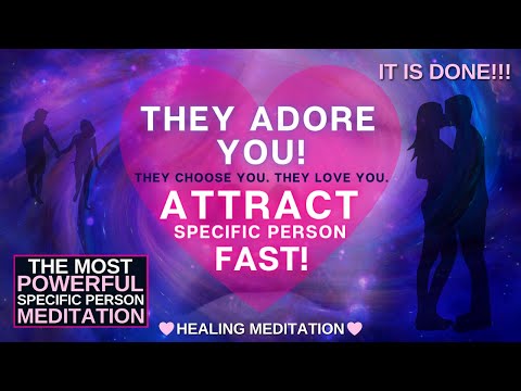 INSTANT CONTACT & HEALING ✨Attract Specific Person FAST ✨  [Telepathy SP Meditation]