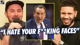 JJ Redick and Jayson Tatum Tell Hilarious Coach K Stories video